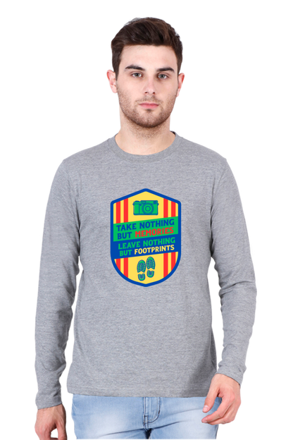Dress Like Royalty: Bluelander's Cotton Full Sleeve T-Shirts – Luxury with a Standout Design Legacy.