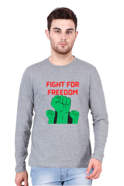 Make a Statement: Bluelander's Cotton Full Sleeve Tee – Unmatched Comfort, Simply Stylish.