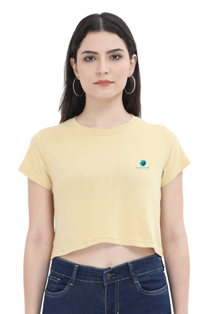 BlueLander Kiss Crop Top Elevate Your Style with Trendy Comfort and a Touch of Playful Elegance