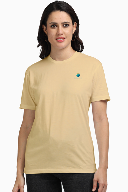 Experience Supreme Comfort with Bluelander Female Supima T-Shirt Unveiling Our Latest Design for the Ultimate Style and Comfort,Slay All Day with Power