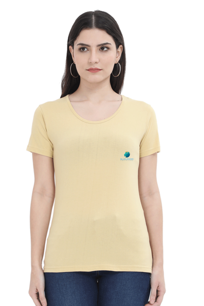 Revitalize Daily Comfort: Bluelander Cotton Half Sleeve T-Shirts for Girls and Women,Tune into Your Mind, Follow Your Heart, and Embrace Timeless Style and Wisdom