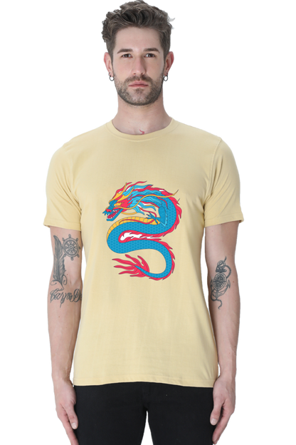 Style Redefined: Embrace Bluelander's Cotton Half Sleeve T-Shirts with Enhanced Design!