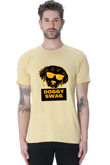 Fashion that Speaks Woofs: Bluelander Cotton Half Sleeve T-Shirts – Unleash Comfort and Style for Dog Devotees.