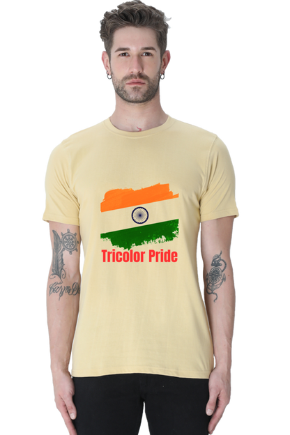 Bluelander's Cotton Half Sleeve T-Shirts: Supreme Comfort, Wear Your Patriotism with Pride.