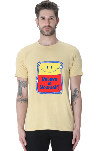 Sleeve Up for Adventure: Let Bluelander's Cotton Half Sleeve Tee Lead the Way!