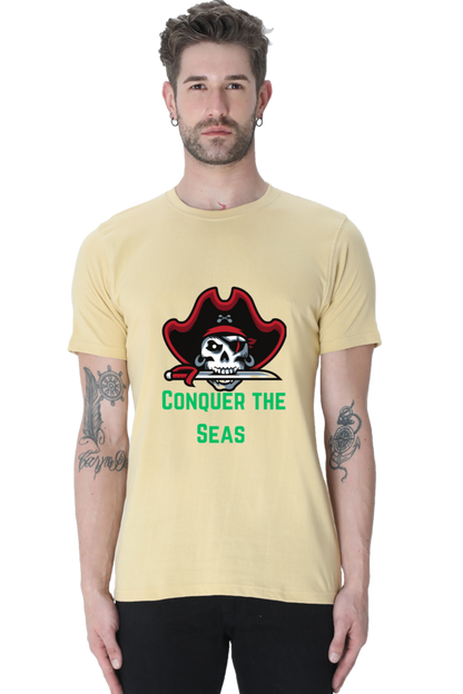 Make a Statement: Bluelander's Enhanced Design Cotton Half Sleeve T-Shirts - Stand Out in Style!