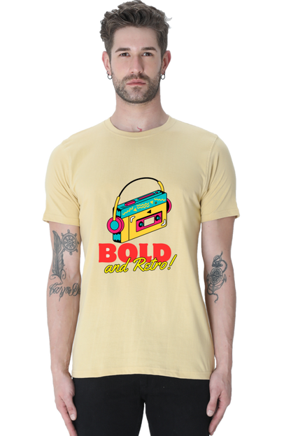Feel the Fashion Vibe: Elevate Your Style with Bluelander's Cotton Half Sleeve Tees.
