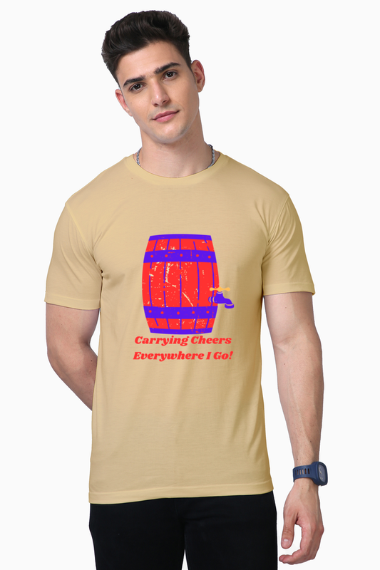 Elevate Your Every Move: Bluelander's Supima Half Sleeve Tees - Dance through Life in Style!