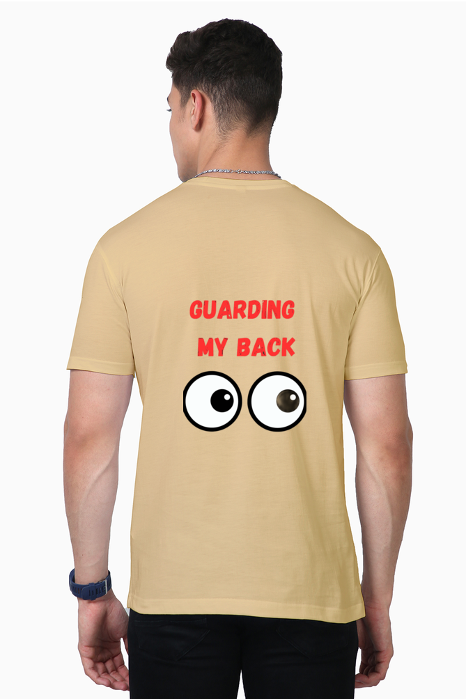 Back in Style: Bluelander's Enhanced Back Design Supima Half Sleeve Tee – Simply Stylish Comfort, Unmatched Elegance.