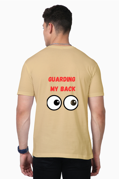 Back in Style: Bluelander's Enhanced Back Design Supima Half Sleeve Tee – Simply Stylish Comfort, Unmatched Elegance.