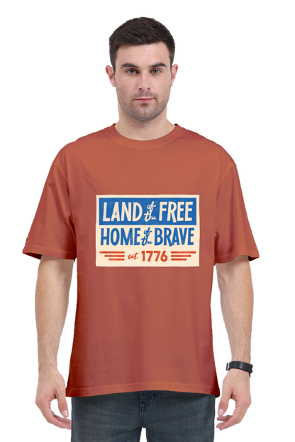 Unmatched Comfort: Bluelander Oversize Classic Cotton T-Shirts, Elevate Your Casual Look!