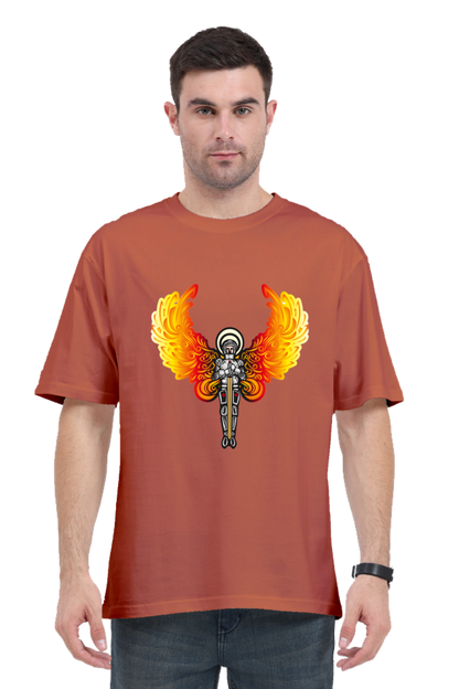 Glow Up Your Nights with Bluelander's Oversize Classic Cotton T Shirts: Futuristic Designs for Stylish Nights!