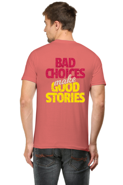 Let's create good stories together: Bluelander's Premium Cotton Bio-Washed Half-Sleeve T-Shirt