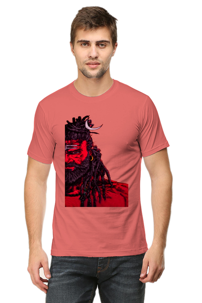 Adorn Yourself with Divine Shiva Vastra - Experience Shiva's Grace with Bluelander's Premium Unisex Cotton T Shirt.