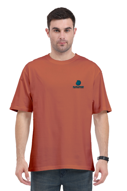 Oversized Comfort, Classic Style: Bluelanders  soft cotton bio washed Unisex T-Shirt.