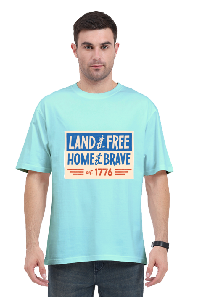 Unmatched Comfort: Bluelander Oversize Classic Cotton T-Shirts, Elevate Your Casual Look!