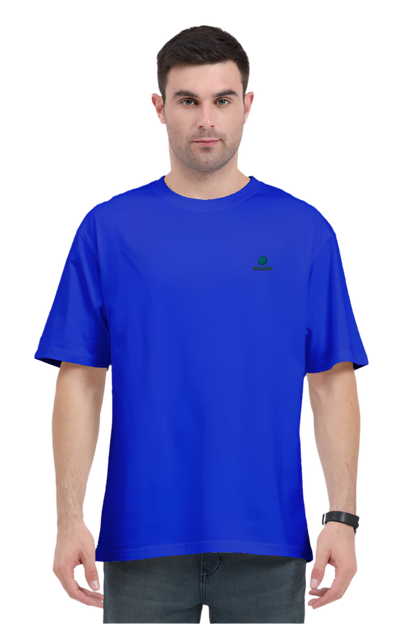 Oversized Comfort, Classic Style: Bluelanders  soft cotton bio washed Unisex T-Shirt.