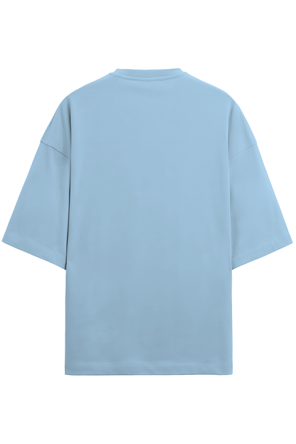 Glow-in-the-Dark Shiva Premium Unisex Oversized Cotton T-Shirt: Let's Light Up the Dark,by Bluelander