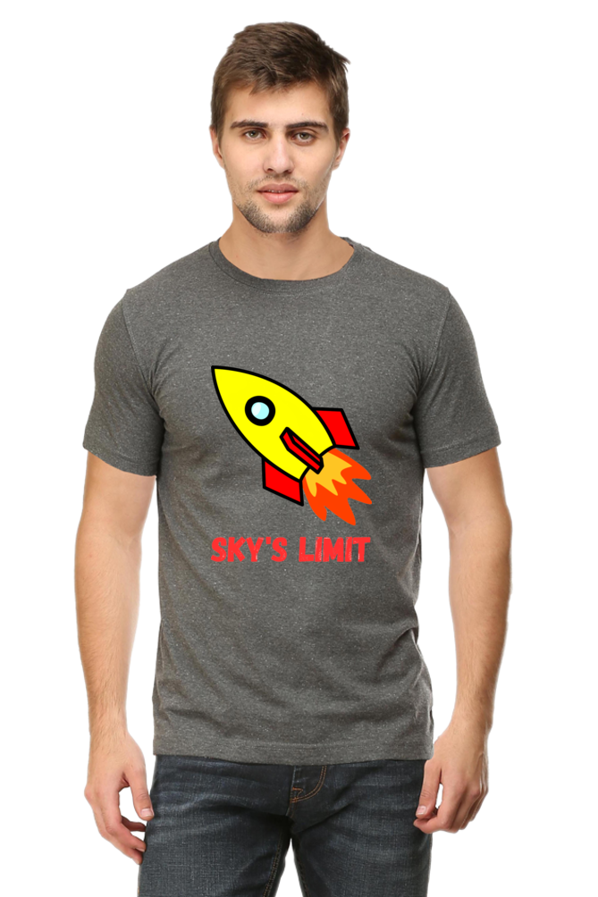 Reach New Heights of Style: Elevate Your Look with Bluelander's Half Sleeve Cotton Tees!