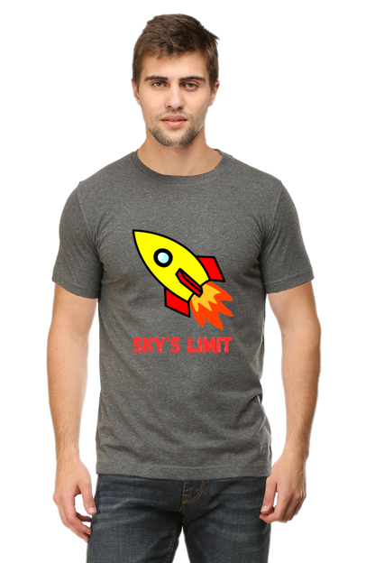 Reach New Heights of Style: Elevate Your Look with Bluelander's Half Sleeve Cotton Tees!