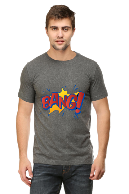 Stand Out with Bluelander's  Cotton Half Sleeve T-Shirt!