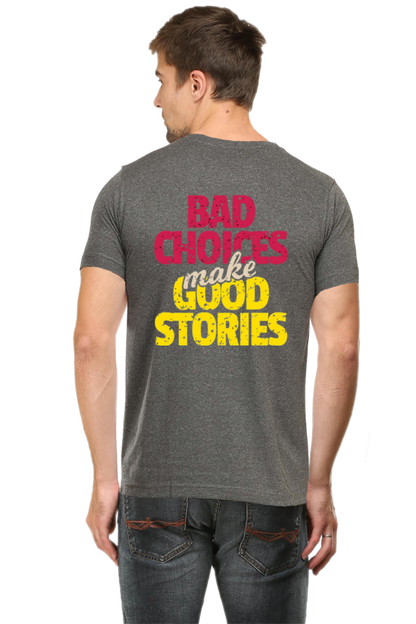 Let's create good stories together: Bluelander's Premium Cotton Bio-Washed Half-Sleeve T-Shirt