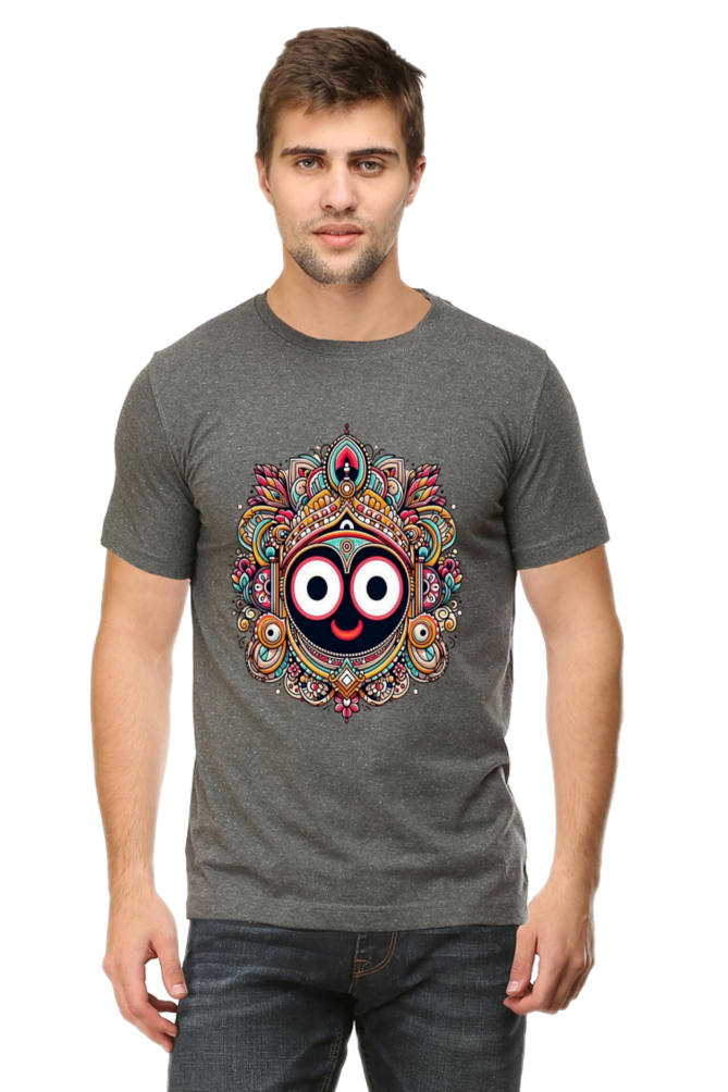 Sacred Comfort: Bluelanders  Premium  Cotton Unisex Half-Sleeve T-Shirt  Show drafts