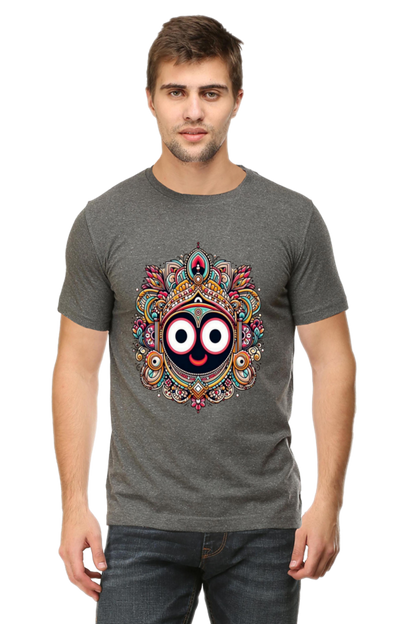 Sacred Comfort: Bluelanders  Premium  Cotton Unisex Half-Sleeve T-Shirt  Show drafts
