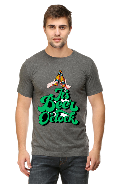 Chase Comfort: Bluelander's Cotton Half Sleeve T-Shirts - Playful Vibes, Endless Comfort!