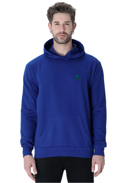 Bluelander Unisex Hoodie: 300 GSM Soft Cotton, Derby Ribbed.