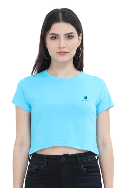 BlueLander Kiss Crop Top Elevate Your Style with Trendy Comfort and a Touch of Playful Elegance