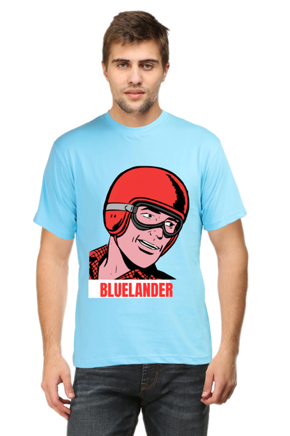 Elevate Your Style with Bluelander's Cotton Half Sleeve T-Shirt!