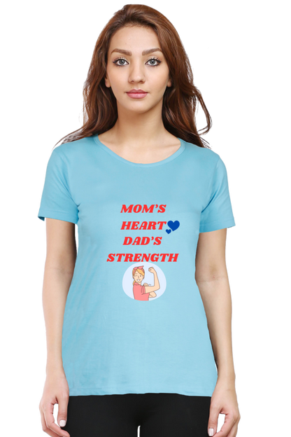 Bluelander's Female Cotton Half Sleeve T-Shirts: For Every She, Elegance Redefined.