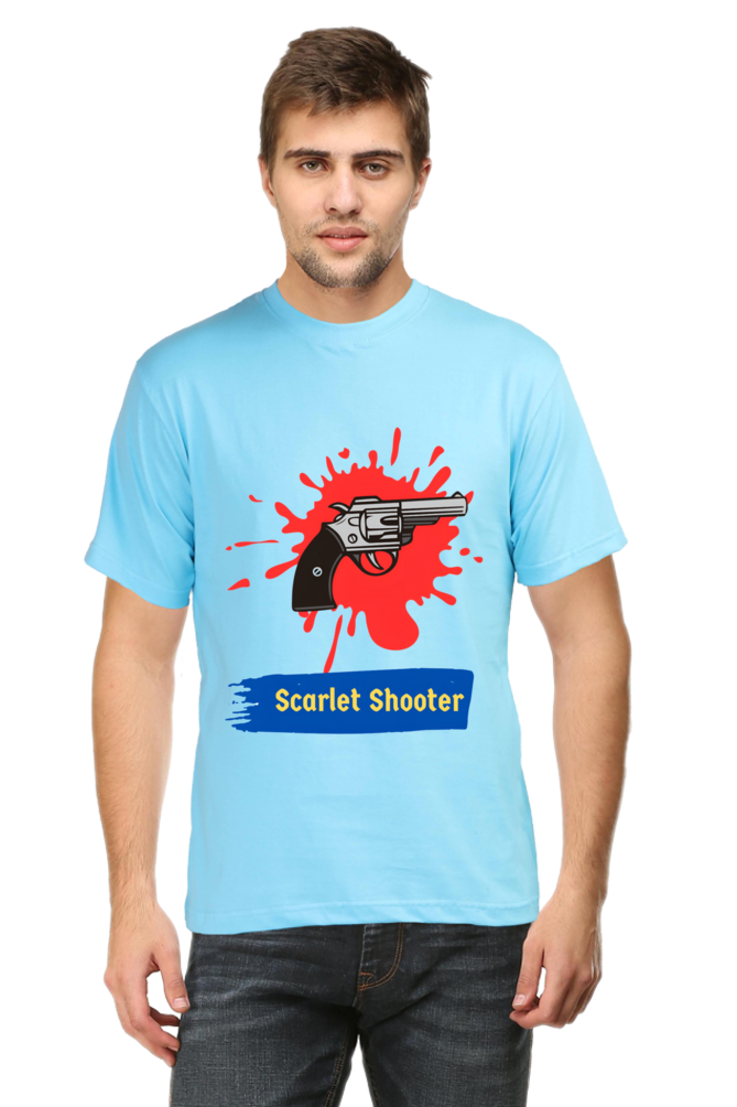 Chase Dreams in Style: Bluelander's Half Sleeve Cotton T-Shirts for the Bold and Playful!