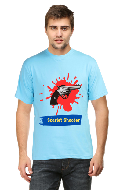 Chase Dreams in Style: Bluelander's Half Sleeve Cotton T-Shirts for the Bold and Playful!