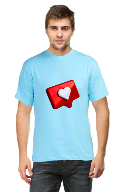 Elevate Your Romance: Fall in Love with Bluelander's Cotton Half Sleeve Tees!