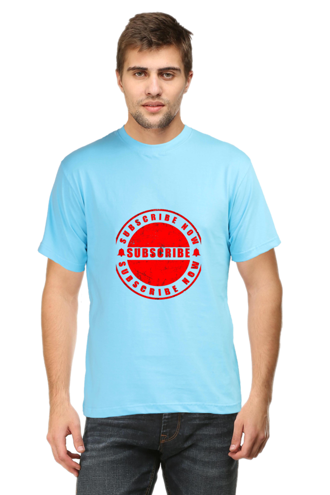 Step Out in Style: Bluelander's Half Sleeve Cotton T-Shirts – Elevate Your Wardrobe with Fashion and Comfort.