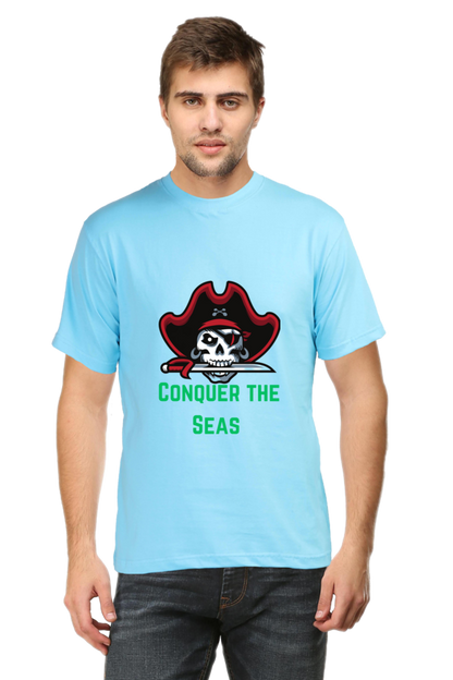 Make a Statement: Bluelander's Enhanced Design Cotton Half Sleeve T-Shirts - Stand Out in Style!