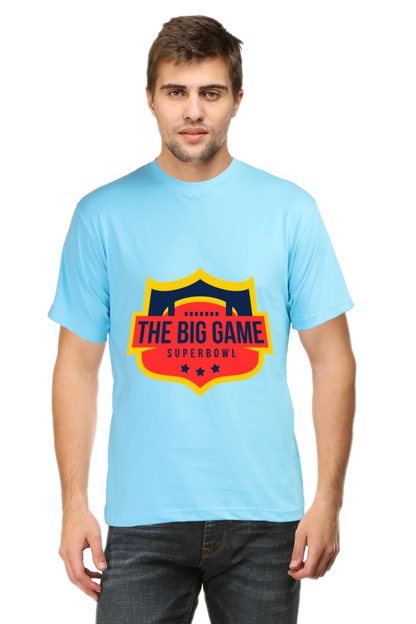 Get Noticed Everywhere You Go with Bluelander's Cotton Half Sleeve T-Shirt!