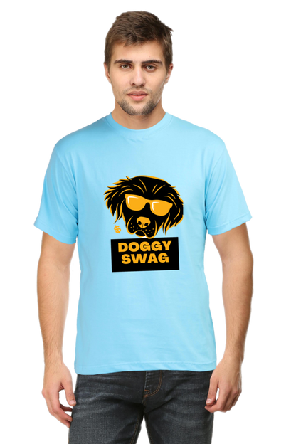 Fashion that Speaks Woofs: Bluelander Cotton Half Sleeve T-Shirts – Unleash Comfort and Style for Dog Devotees.