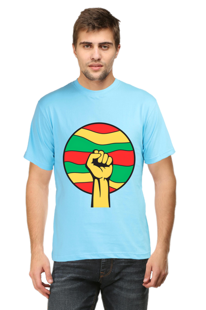 Get Noticed where ever you go with Bluelander's Cotton Half Sleeve T-Shirts: Stand Out with Future Fashion!