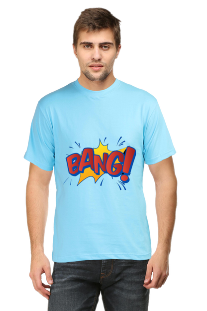 Stand Out with Bluelander's  Cotton Half Sleeve T-Shirt!