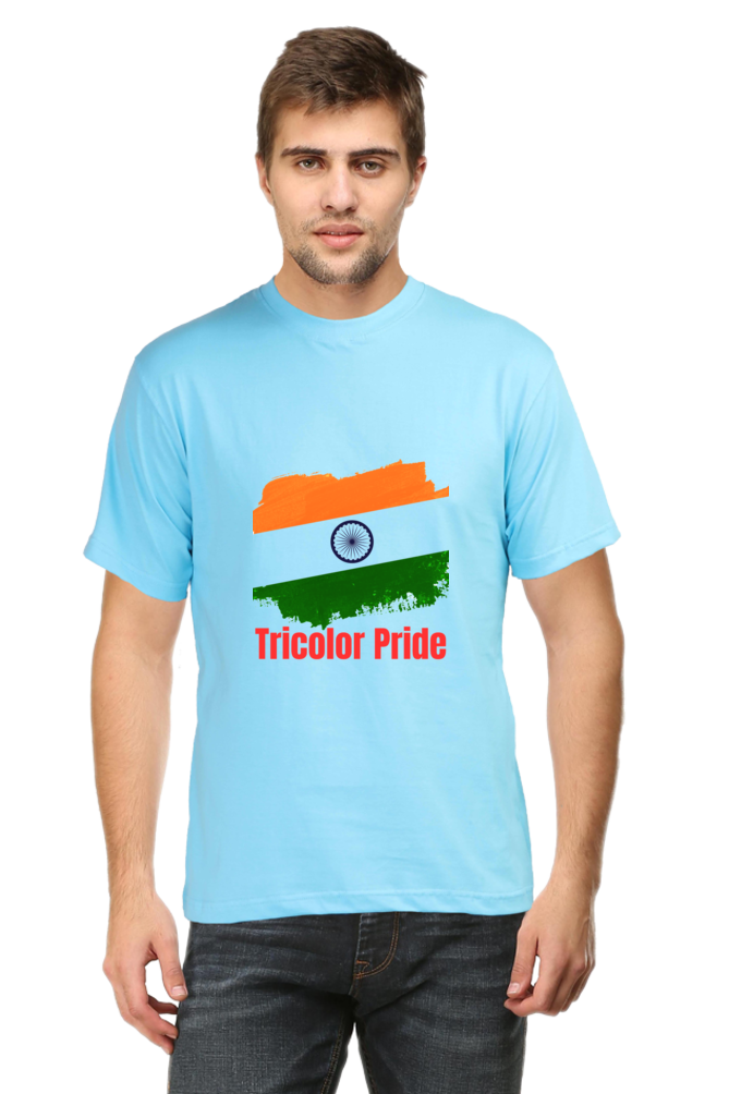 Bluelander's Cotton Half Sleeve T-Shirts: Supreme Comfort, Wear Your Patriotism with Pride.