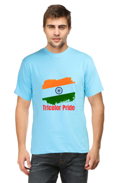 Bluelander's Cotton Half Sleeve T-Shirts: Supreme Comfort, Wear Your Patriotism with Pride.