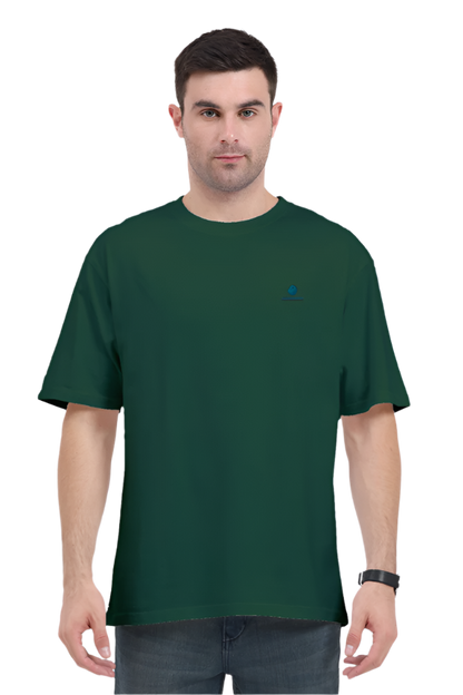 Oversized Comfort, Classic Style: Bluelanders  soft cotton bio washed Unisex T-Shirt.