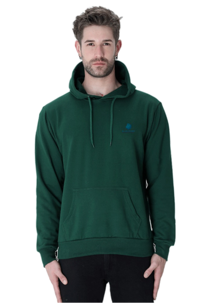 Bluelander Unisex Hoodie: 300 GSM Soft Cotton, Derby Ribbed.