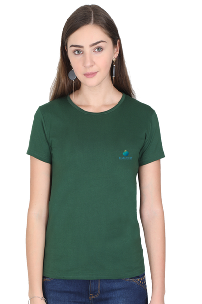 Stand Out in Style: Bluelander's Enhanced Design Cotton Half Sleeve Tees for Girls and Women's – Elevate Your Look and Make a Statement.