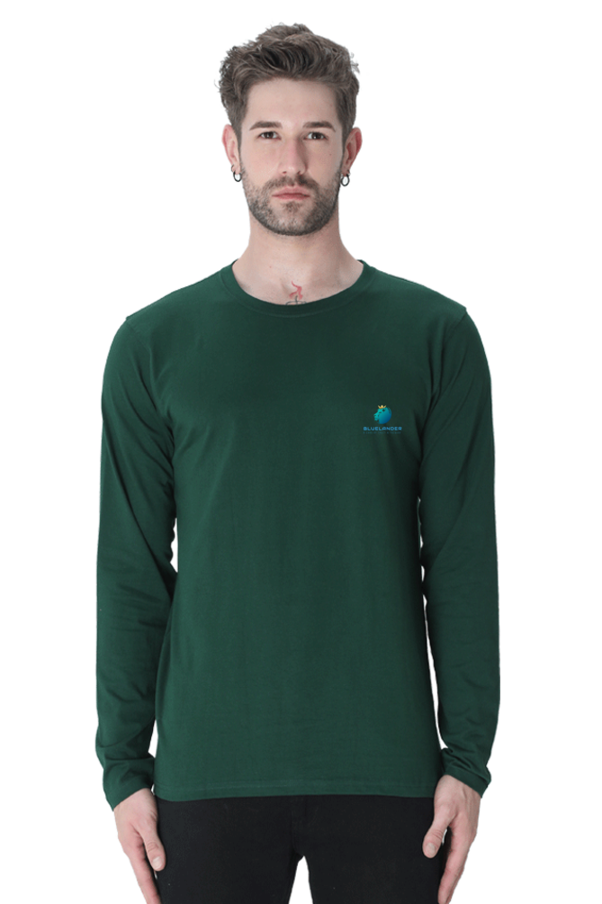 Bluelander's Cotton Full Sleeve T-Shirt - Embrace the Designs of the New Era!