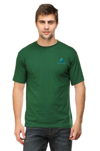 Get Noticed Everywhere You Go with Bluelander's Cotton Half Sleeve T-Shirt!