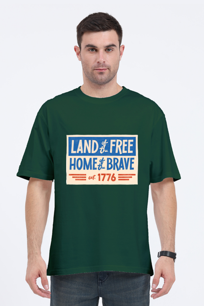Unmatched Comfort: Bluelander Oversize Classic Cotton T-Shirts, Elevate Your Casual Look!